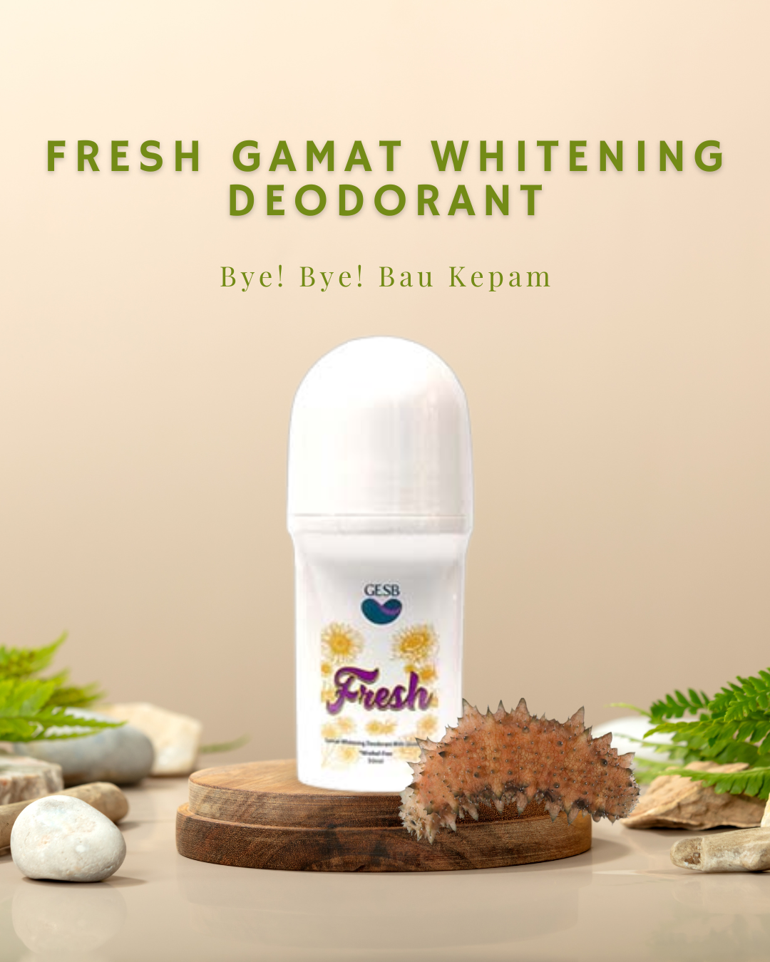 Fresh Gamat Whitening Deodorant